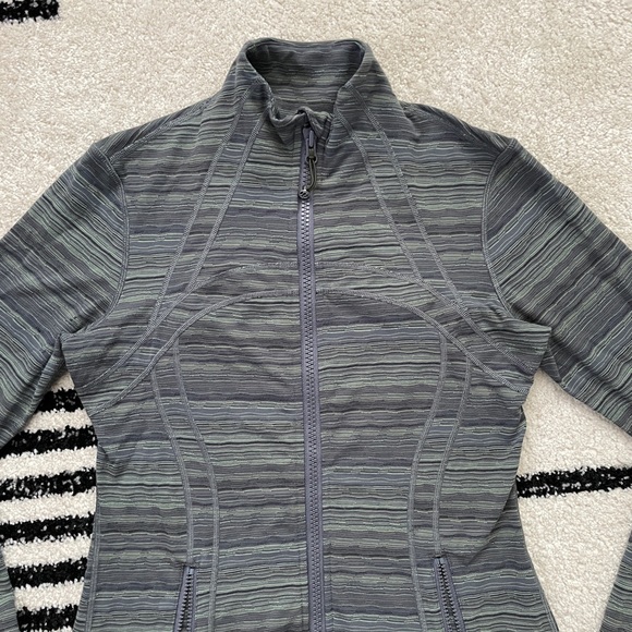 Lululemon Define Jacket Space Dye Twist - Green - Picture 8 of 9